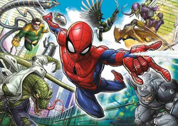 PUZZLE URODZONY BOHATER SPIDERMAN 200 EL - TREFL