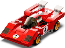 LEGO SPEED CHAMPIONS SAMOCHÓD WYŚCIGOWY SPORTOWY 1970 FERRARI 512 M 76906