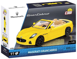 COBI MASERATI GRANCABRIO KABRIOLET POLSKIE KLOCKI SAMOCHÓD SPORTOWY AUTO