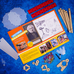 PUZZLE 3D KALEJDOSKOP ZESTAW KONSTRUKCYJNY NATIONAL GEOGRAPHIC CUBIC FUN