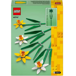 LEGO ICONS ŻONKILE NARCYZ KWIATKI BUKIET KWIATÓW 40747