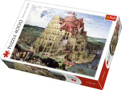 PUZZLE WIEŻA BABEL BRUEGEL 4000 EL TREFL 45001