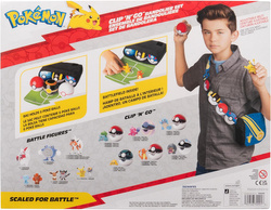 POKEMON CLIP N GO BANDOLIERA PIKACHU POKEBALL GREATBALL FIGURKA SASZETKA