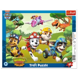 PUZZLE RAMKOWE 25 PSI PATROL WYCZYNOWE TRIKI PIESKÓW UKŁADANKA 31429 TREFL
