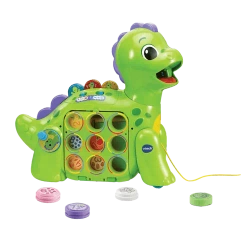 DINO ŁAKOMCZUSZEK DINOZAUR INTERAKTYWNY EDUKACYJNY NAUKA CYFEREK VTECH