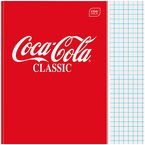 ZESZYT DO SŁÓWEK A6 32 KARTKI W KRATKĘ HYBRID COCA COLA INTERDRUK