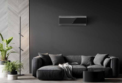 KLIMATYZATOR ŚCIENNY AUX C-SMART ONYX 3,5 kW ZESTAW SAMODZIELNY MONTAŻ 5MB