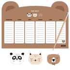 PLAN LEKCJI A4 BB FRIENDS GIRLS INTERDRUK KOTEK MIŚ DO SZKOŁY