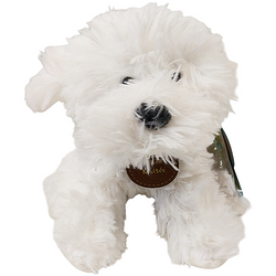 PLUSZAK MASKOTKA PIESEK UROCZA PRZYTULANKA MIĘKKA 18 cm MALTAŃCZYK