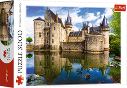 PUZZLE 3000 ELEMENTÓW ZAMEK SULLY-SUR-LOIRE FRANCJA UKŁADANKA - 33075 TREFL