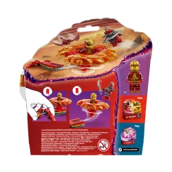 LEGO NINJAGO SMOCZY SPINNER SPINJITZU KAIA CZERWONY NINJA 54 EL. 71823