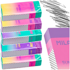 GUMKA DO ŚCIERANIA MAZANIA KOLOROWA PVC SUNSET MILAN SZKOLNA - 5 szt.