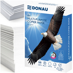 PAPIER KSERO A4 500 ARKUSZY DO DRUKARKI BIUROWY EKONOMICZNY RYZA BIAŁY