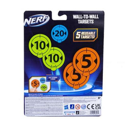 NERF TARCZE SAMOPRZYLEPNE CELE DO STRZELANIA 5 SZT