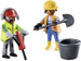 MINI FIGURKI ROBOTNICY BUDOWLANI 12 EL - PLAYMOBIL
