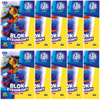 BLOK RYSUNKOWY BIAŁY ASTRA A4 20 KARTEK 120g GRUBSZY SZKOLNY - 10 sztuk