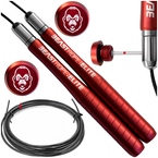 SKAKANKA BEAST ROPE PREMIUM STALOWA LINKA Z REGULACJĄ + ZAPASOWA LINKA ETUI