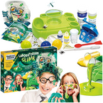 SLIME LABORATORIUM NAUKOWA ZABAWA ZIELONE GLUTY EKSPERYMENTY CLEMENTONI