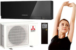 KLIMATYZACJA MITSUBISHI PREMIUM CZARNA 4,2kW 50m2