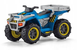 SCHLEICH DINOSAURS UCIECZKA QUADEM PRZED VELOCIRAPTOREM FIGURKI DINOZAUR