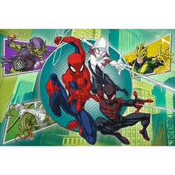 PUZZLE 100 ELEMENTÓW SPIDERMAN - PAJĘCZA MASKA UKŁADANKA TREFL 16519
