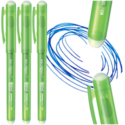 DŁUGOPIS ZMAZYWALNY WYMAZYWALNY FLUORESCENCYJNY KEYROAD LUMINOUS - 3 szt.