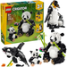 LEGO CREATOR 3w1 DZIKIE ZWIERZĘTA RODZINA PAND PINGWIN ORKA 626 EL. 31165