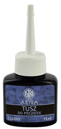 TUSZ DO PIECZĄTEK CZARNY ASTRA ARTEA 35 ML