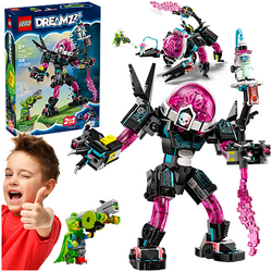 LEGO DREAMZzz MATEO vs MECH CYBERMÓZGOWCA 2w1 ROBOT SKORPION 368 EL. 71495