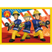 PUZZLE 4W1 POMOCNY STRAŻAK SAM 71 EL - TREFL 34373