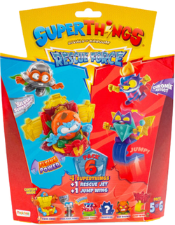 SUPER ZINGS SUPERTHINGS 10 SERIA 6 FIGUREK JET 5/6