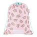 WOREK SZKOLNY NA BUTY Z IMIENIEM PUSHEEN KAPCIE OBUWIE RÓŻOWY KOTEK