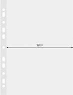 KOSZULKA A4 NA DOKUMENTY KIESZEŃ POSZERZANA TRANSPARENTNA PP DONAU