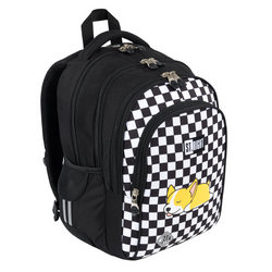 PLECAK SZKOLNY 4-KOMOROWY ST.RIGHT MAJEWSKI BP-58 PIESEK CORGI + NAKLEJKI