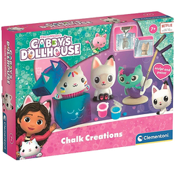 KOCI DOMEK GABI ZESTAW KREATYWNY FIGURKI GIPSOWE FARBY DIY CLEMENTONI