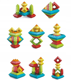 KLOCKI KONSTRUKCYJNE RUBANTA KLOCKI PITAGORASA EDUKACYJNE 15 EL. ASKATO