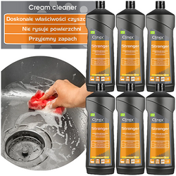 CLINEX STRONGER MLECZKO DO CZYSZCZENIA KUCHNI I ŁAZIENKI 750ml - 6 szt.
