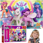 PUZZLE MY LITTLE PONY 60 EL. W ŚWIECIE PRZYJAŹNI UKŁADANKAI TREFL 17390