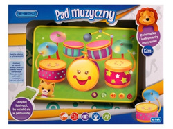 PAD MUZYCZNY WESOŁE BĘBENKI DOTYKOWY EDU PERKUSJA
