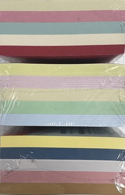 NOTES KOSTKA BIUROWA KLEJONA karteczki do notatek 85X85X40 MM 4 kolory