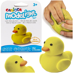 CIASTOLINA CARIOCA MASA PLASTYCZNA KACZUSZKA DO ULEPIENIA 30g MODELIGHT