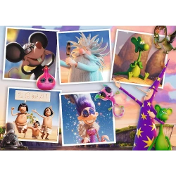 PUZZLE 200 PRZYGODY SMOKA DIPLODOKA BAJKA MAGIA UKŁADANKA TREFL 13322