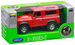 LAND ROVER DEFENDER METALOWE AUTO KOLEKCJONERSKIE WELLY 1:34 CZERWONY