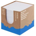 KOSTKA NOTES W POJEMNIKU 700 kart 90x90 BLOCZEK BIAŁY SZYMANKIEWICZ HERLITZ