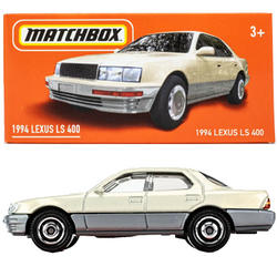 LEXUS LS 400 1994 SAMOCHÓD AUTO RESORAK MODEL KOLEKCJONERSKI 1:64 MATCHBOX