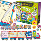 GRA EDUKACYJNA CAROTINA CIĘ NAUCZY POCIĄG Z GRAMI EDUKACYJNYMI LISCIANI
