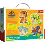 PUZZLE PARK JURAJSKI DINOZAURY PUZZLE DLA MALUCHA UKŁADANKA 36138 TREFL