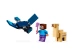 LEGO MINECRAFT PUSTYNNA WYPRAWA STEVE'A FIGURKI LATAJĄCY FANTOM 75EL. 21251