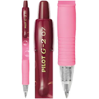 DŁUGOPIS AUTOMATYCZNY ERGONOMICZNY ŻELOWY RÓŻOWY G2 BUBBLE PILOT