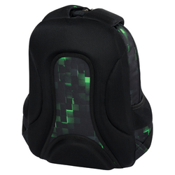 PLECAK SZKOLNY TRZYKOMOROWY LEKKI 22L ST.RIGHT BP-77 DLA GRACZA GREEN GAME